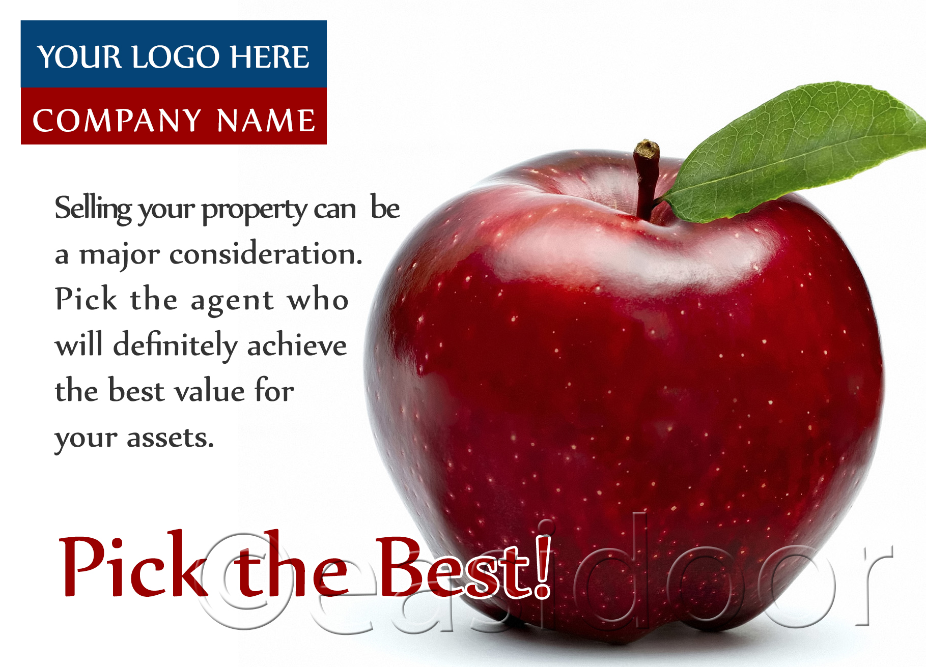 Estate Agents Templates A6